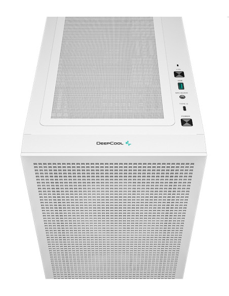 CARCASA DeepCool "CH360 WH", Mini Tower, ATX, fara sursa, 3xfan, USB 3.2 gen 1 x 1, USB 2.0 x 2, audio, PSU shroud,4 sloturi exp