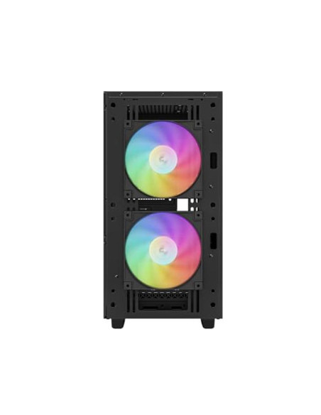 CARCASA DeepCool "CH360", Mini Tower, ATX, fara sursa, 3xfan, USB 3.2 gen 1 x 1, USB 2.0 x 2,audio,PSU shroud,4 sloturi expansiu
