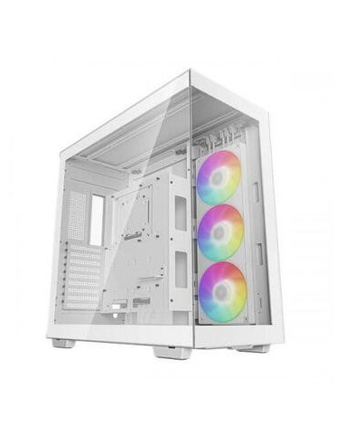 CARCASA DeepCool "CH780 WH", Tower, ATX, fara...