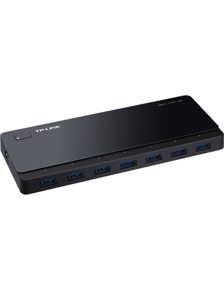 HUB extern TP-LINK, porturi USB: USB 3.0 x 7, conectare prin USB 3.0, alimentare retea 220 V, cablu 1 m, negru "UH700" 42504067