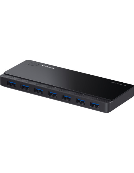 HUB extern TP-LINK, porturi USB: USB 3.0 x 7, conectare prin USB 3.0, alimentare retea 220 V, cablu 1 m, negru "UH700" 42504067