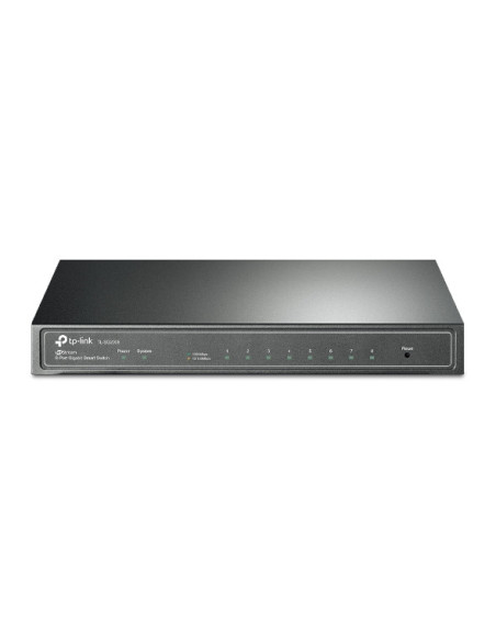 SWITCH TP-Link, 8-Porturi 10/100/1000Mbps Gigabit Smart Switch, metalic "SG2008"