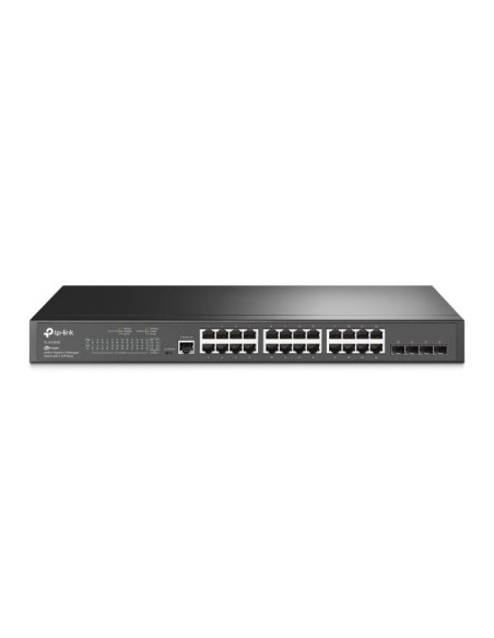 Switch TP-Link, "TL-SG3428" cu management L2, 24 Porturi Gigabit, 4 x SFP Gigabit "SG3428"