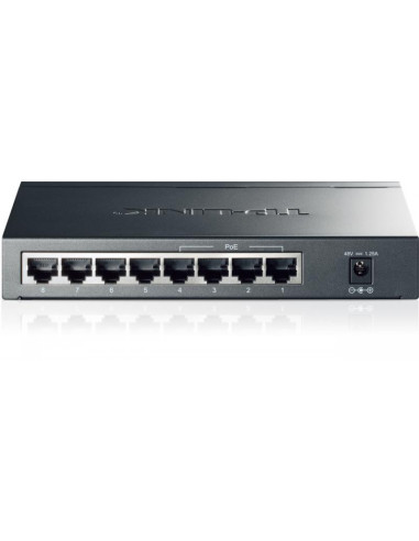 SWITCH PoE TP-LINK 8 porturi Gigabit (4 PoE),...
