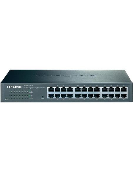 SWITCH TP-LINK 24 porturi Gigabit, easy smart, carcasa metalica, rackabil "TL-SG1024DE"