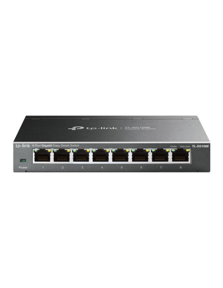 SWITCH TP-LINK 8 porturi Gigabit. carcasa metalica "TL-SG108E"