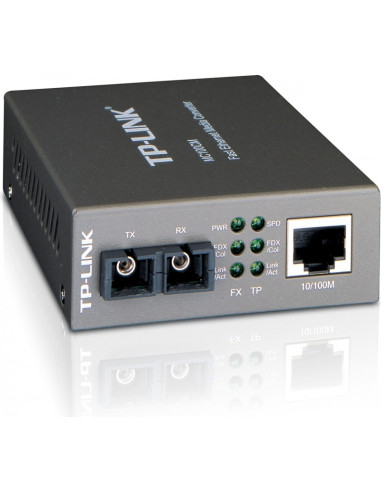 MEDIA CONVERTOR TP-LINK RJ45 10/100M la fibra...
