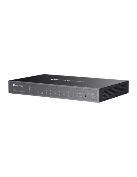 SWITCH TP-LINK 8 porturi Gigabit, 8 x POE+ 58W total power, 2 x SFP, carcasa metal "SG2210P"