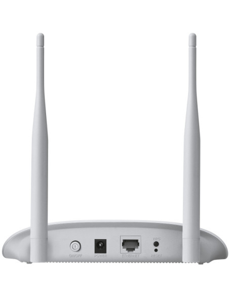 ACCESS POINT TP-LINK wireless 300Mbps, port 10/100Mbps, 2 antene externe, pasiv PoE, 2T2R, Client, Universal/ WDS Repeater, wire