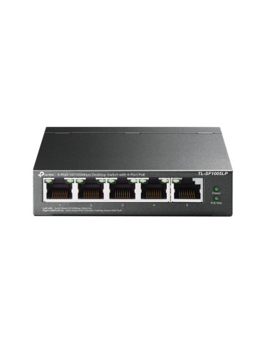 SWITCH PoE TP-LINK 5 porturi 10/100Mbps (4...