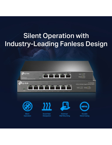 SWITCH TP-LINK 8 porturi 2.5 Gigabit. carcasa...