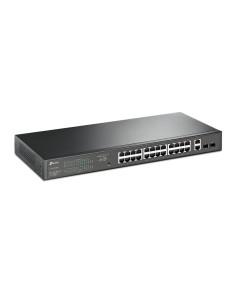 SWITCH POE TP-LINK 28 porturi Gigabit Easy Smart, 24 x...