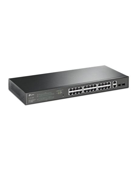 SWITCH POE TP-LINK 28 porturi Gigabit Easy Smart, 24 x POE+ 250W total power, 2 x SFP, carcasa metal "TL-SG1428PE"