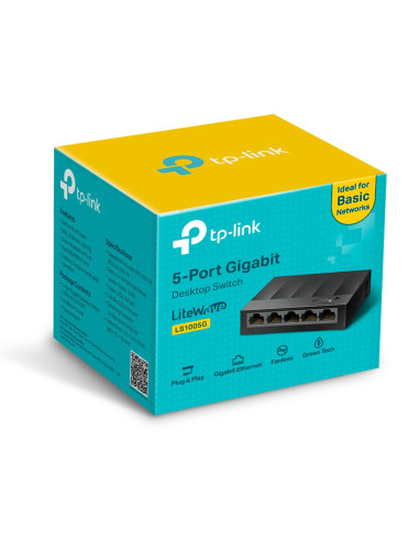 SWITCH TP-LINK 5 porturi Gigabit LiteWave,...