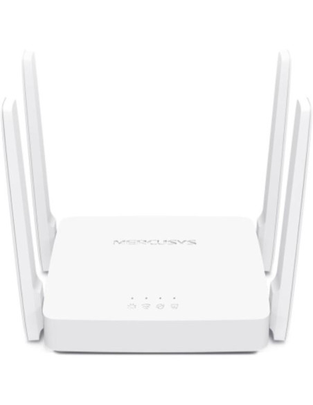 ROUTER MERCUSYS wireless 1200Mbps, 2 porturi LAN 10/100 Mbps, 1 x WAN 10/100 Mbps, 4 x antene externe, Dual Band AC1200 "AC10"