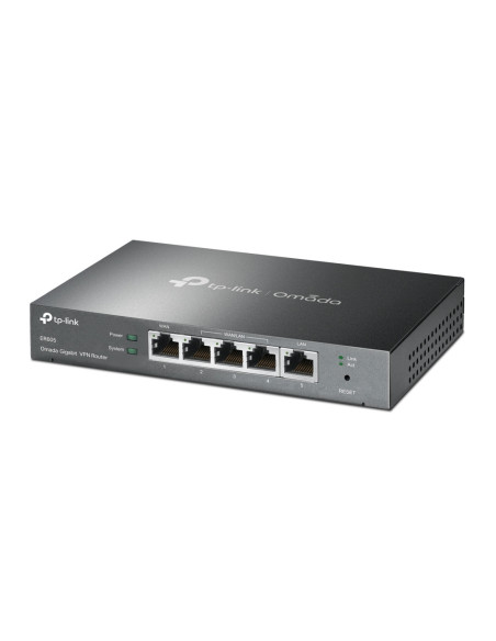 ROUTER TP-LINK wired Gigabit, 1 Gigabit WAN + 1 Gigabit LAN + 3 Changeable Gigabit WAN/LAN Ports , tehnologie VPN "ER605"