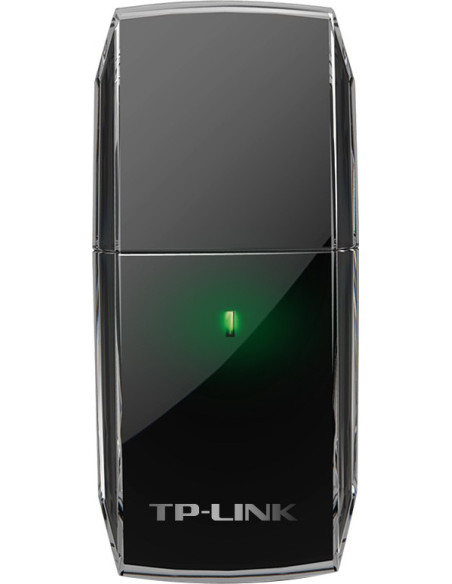 ADAPTOR RETEA TP-LINK AC600, extern wireless 2.4 GHz 5 GHz, USB 2.0, port, 433 Mbps, antena interna x 1, "Archer T2U"
