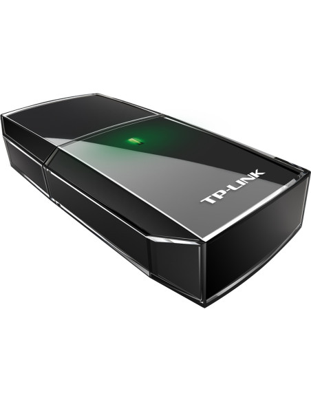 ADAPTOR RETEA TP-LINK AC600, extern wireless 2.4 GHz 5 GHz, USB 2.0, port, 433 Mbps, antena interna x 1, "Archer T2U"
