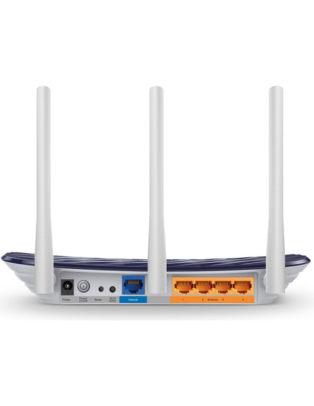 ROUTER TP-LINK wireless 750Mbps, 4 porturi 10/100Mbps, 3 antene externe, Dual Band AC750 "Archer C20"/ 835010 45504898