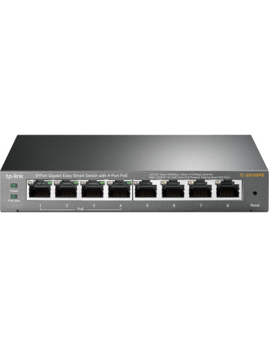 SWITCH PoE TP-LINK 8 porturi Gigabit (4 PoE),...