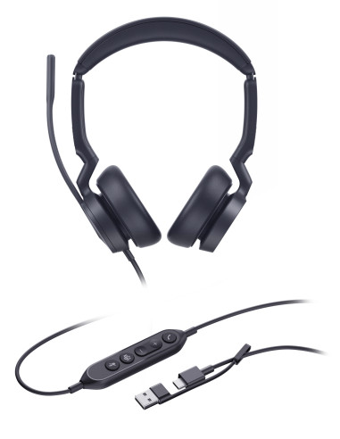 YLK WIRE UH46 Dual Teams USB-C/A 1308182 "1308182"