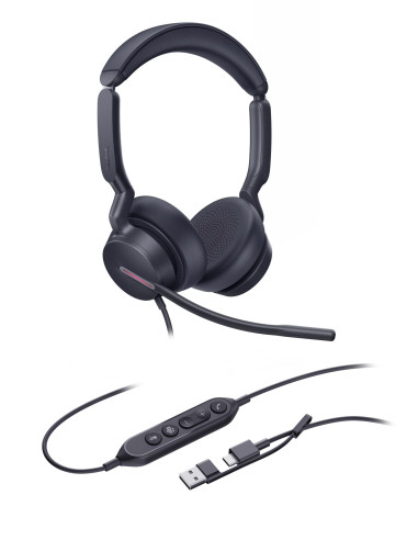 YLK WIRE UH46 Dual Teams USB-C/A 1308182 "1308182"