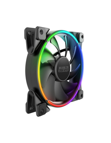 VENTILATOR PCCOOLER PC 120x120x25 mm, RGB LED,...