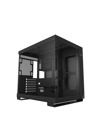 CARCASA PCCOOLER, Middle Tower, ATX, fara sursa, sticla securizata, negru, USB 3.2 gen 1 x 2, USB Type-C x 2, mic, audio, "C3 T5