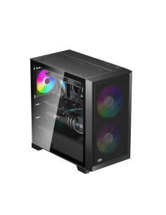 CARCASA PCCOOLER, Mini Tower, mATX, fara sursa, sticla... 2