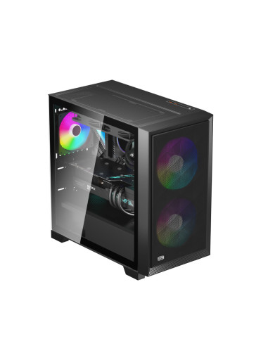 CARCASA PCCOOLER, Mini Tower, mATX, fara sursa,...