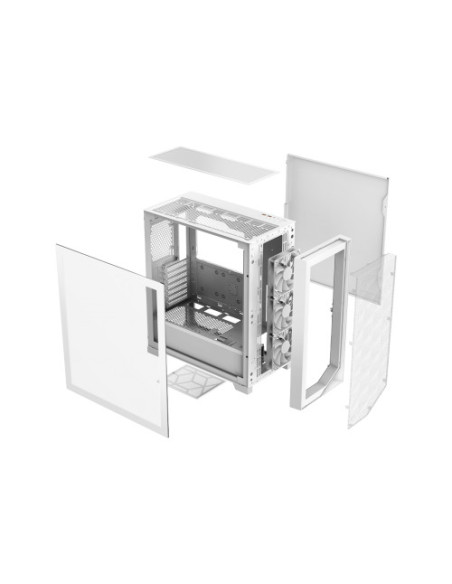 CARCASA PCCooler "C3 D510", middle tower, gaming, fara sursa, suporta 8xfan, , PSU shroud, USB 3.1 gen 1 x 2, audio, mic, 7 slot