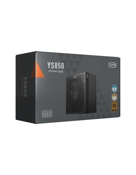 SURSA PCCooler "YS850", 850W, certificare 80Plus Gold, modular, PFC+Full Bridge SRCLLC+DC to DC, fan 135mm, negru, "P5-YS850-G1F