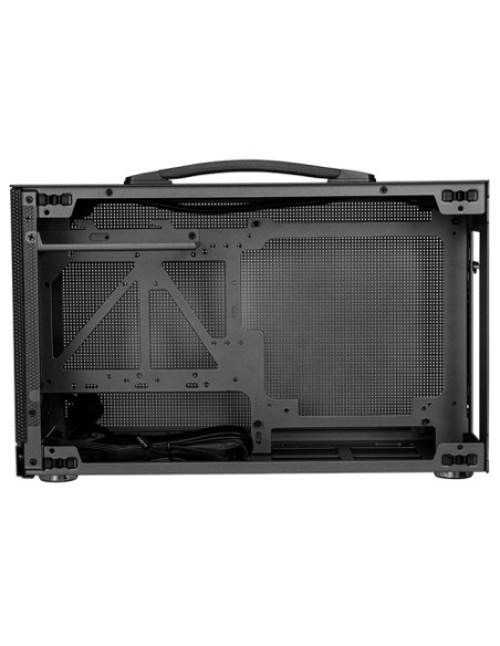 CARCASA PCCooler "K101 MESH", mini tower, office, fara sursa, compatibil sursa SFX, suporta 3xfan, USB-C x 1, USB 3.1 x 2, 3 slo