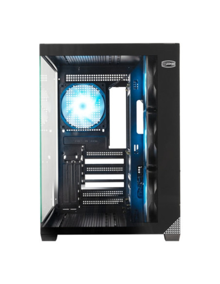 CARCASA PCCooler "C3 T700 ARGB", middle tower, gaming, fara sursa, suporta 10xfan, 4xfan inclus, USB Type-C x 1, USB 3.0 x 1, US