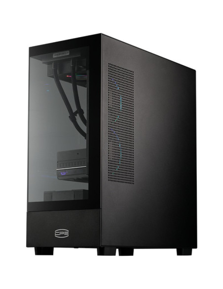 CARCASA PCCooler "C3 Q500", middle tower, gaming, fara sursa, suporta 7xfan, PSU shroud, USB Type-C x 1, USB 3.0 x 1, USB 2.0 x
