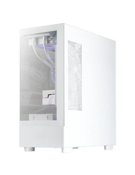 CARCASA PCCooler "C3 Q500", middle tower, gaming, fara sursa, suporta 7xfan, PSU shroud, USB Type-C x 1, USB 3.0 x 1, USB 2.0 x