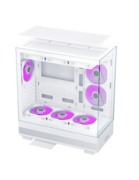 CARCASA PCCooler "C3 Q500", middle tower, gaming, fara sursa, suporta 7xfan, PSU shroud, USB Type-C x 1, USB 3.0 x 1, USB 2.0 x
