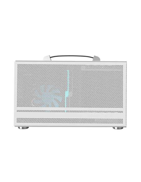 CARCASA PCCOOLER, Mini Tower, ITX, fara sursa, fereastra laterala tip MESH, alb, USB 3.2 gen 1 x 1, USB Type-C x 1, "MINI I100W