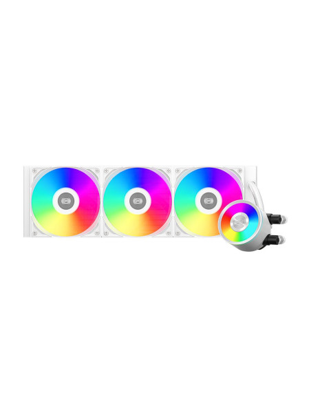 COOLER PCCooler "DA360 Pro ARGB", skt. Intel si AMD, racire cu lichid, 3 x 120mm, 500 - 2200 RPM, iluminare RGB adresabil, afisa