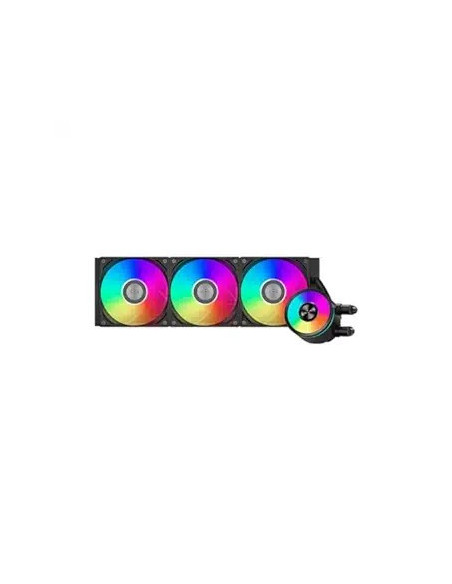 COOLER PCCooler "DA360 ARGB", skt. Intel si AMD, racire cu lichid, 3 x 120mm, 400 - 1800 RPM, iluminare RGB adresabil, afisaj LC