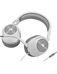 Casti audio CORSAIR Casti Gaming Corsair HS55 WIRELESS-WHITE 2