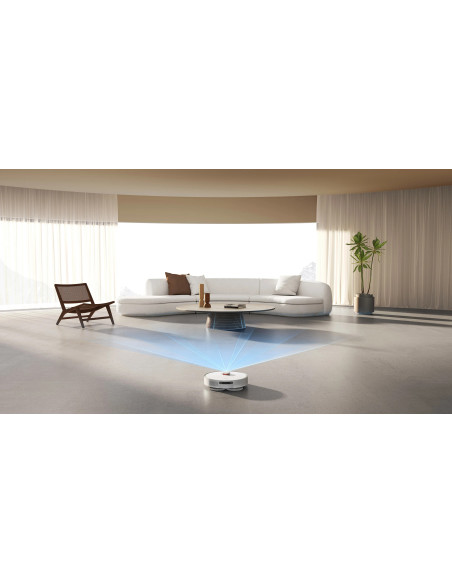 Robot de aspirare Xiaomi X20+ EU BHR8124EU, 6000Pa, colectare automata a prafului in 10 secunde, rezervor de apa 4 l, 75 W, alb