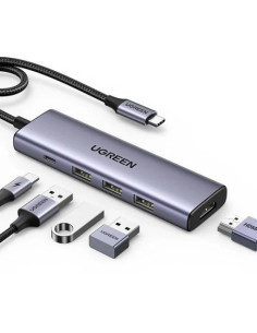 DOCKING Station Ugreen, "CM498" conec PC USB Type-C, USB...