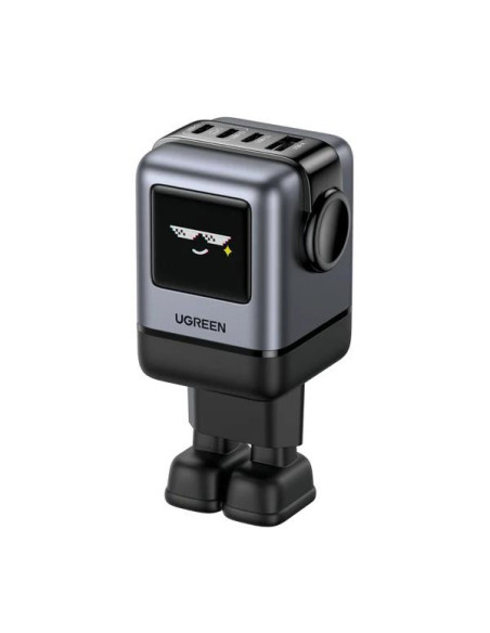 INCARCATOR retea Ugreen, Nexode "X688" Quick Charge 100W GaN, 3 x USB Type-C, 1 x USB, gri "45515B" - 6941876249787