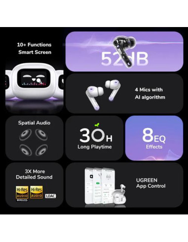 CASTI Ugreen, "CM123" HiTune T6 Magic TWS, 30...