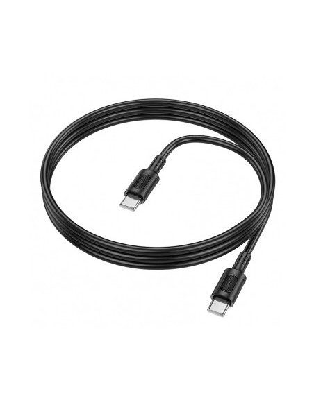 CABLU alimentare si date Borofone "BX111", Charging Data Cable pt. smartphone, USB Type-C la USB Type-C, 3A, 1m, negru "69419911