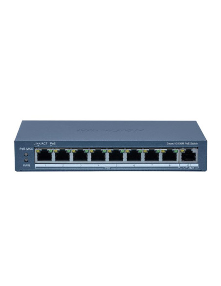 SWITCH 8PORTURI 8XPOE SMARTMANAGED "DS-3E1309P-EI(B)"