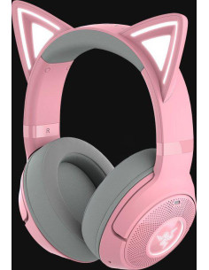 Casti audio RAZER Casti Razer Kraken Kitty V2 Quartz Ed BT