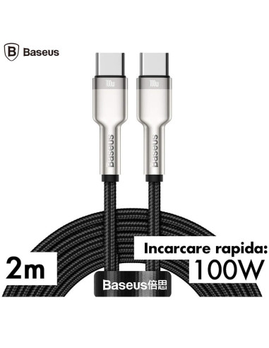 CABLU alimentare si date Baseus Cafule Metal,...