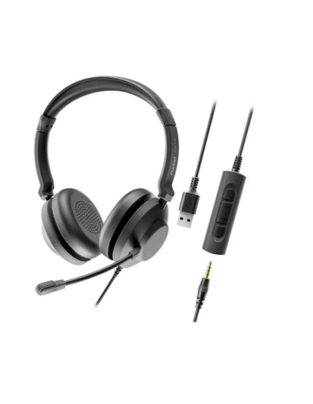 Casti audio AXTEL HEADSET AXTEL ONE UC35 STEREO HD AXH-ONE